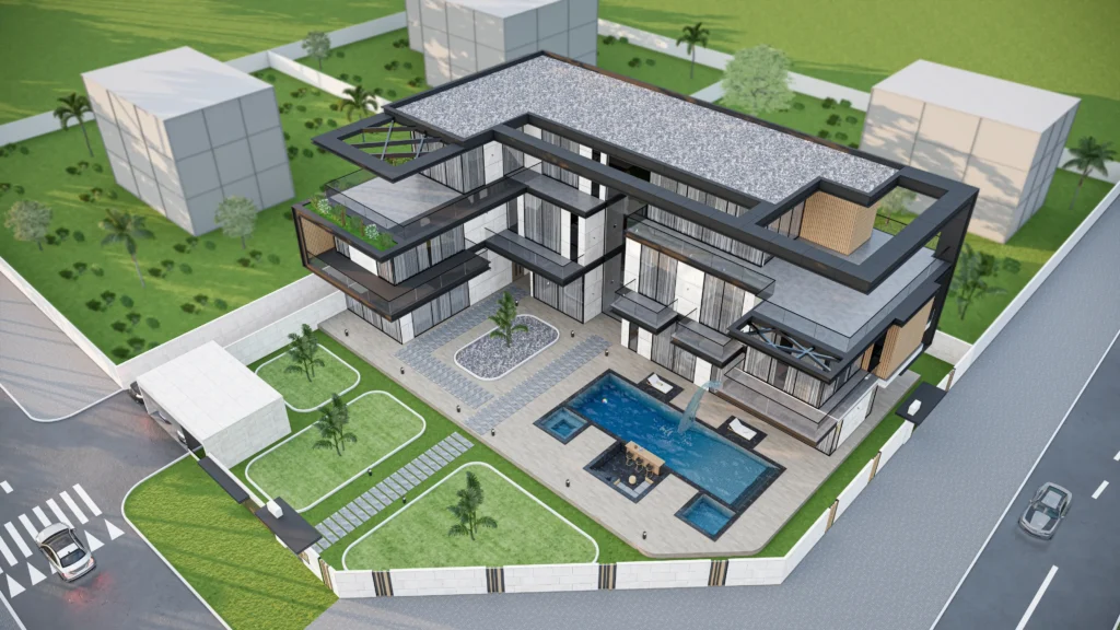 NABIL VILLA ARIEL VIEW 02