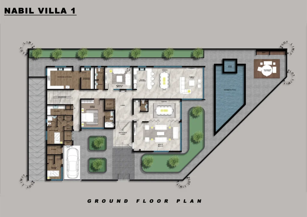 NABIL VILLA PLAN LAYOUT 01