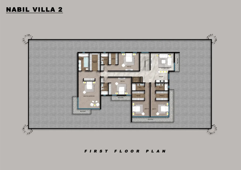 NABIL VILLA PLAN LAYOUT 04
